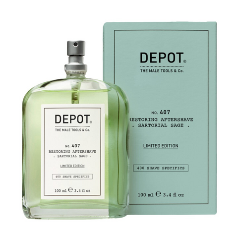 Depot No. 407 - Restoring Aftershave Sartorial Sage 100ml