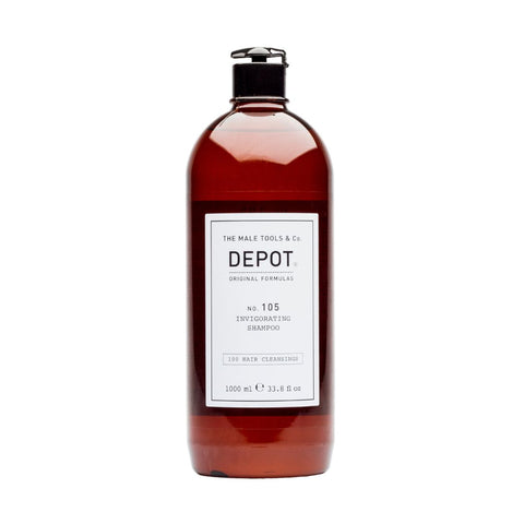 Depot No. 105 - Invigorating Shampoo 1 Liter (Salongstørrelse)