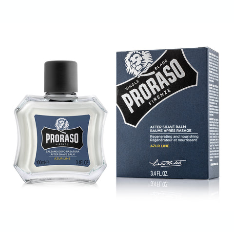 Proraso - Single Blade Aftershave balm (Lime og mynte)