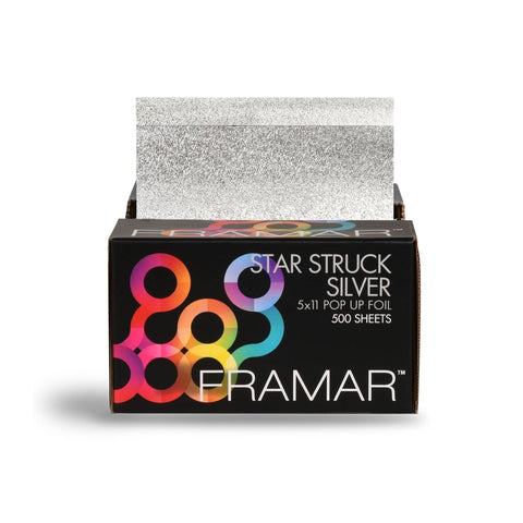 Framar - Pop Up Star Struck Sølv Folie 5x11 (500ct)