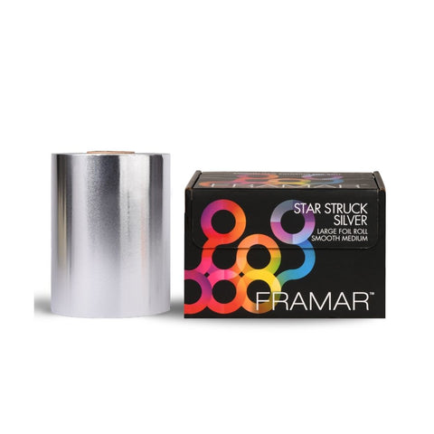 Framar - Large Roll Smooth Star Struck Silver Folie (1600ft)