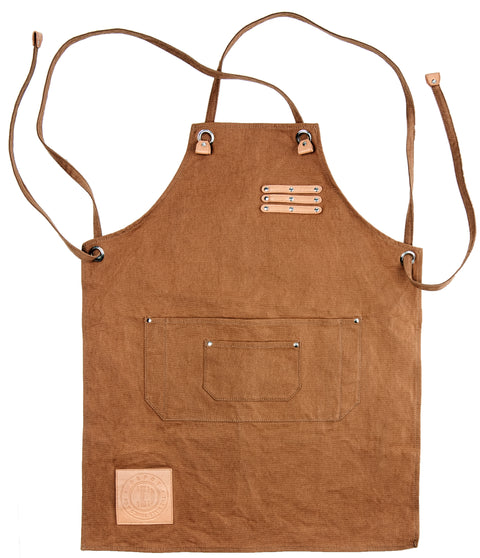 Depot No. 752 - Brown Canvas Apron