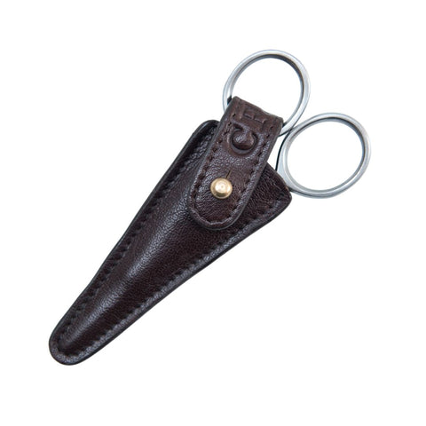 Captain Fawcett´s - Grooming Scissors with Leather Pouch CF.19T