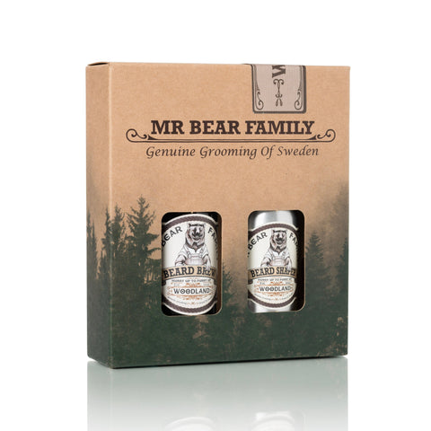 Mr Bear Family Brew & Shaper skjeggsett Gavesett - Skjegg Mr Bear Family 