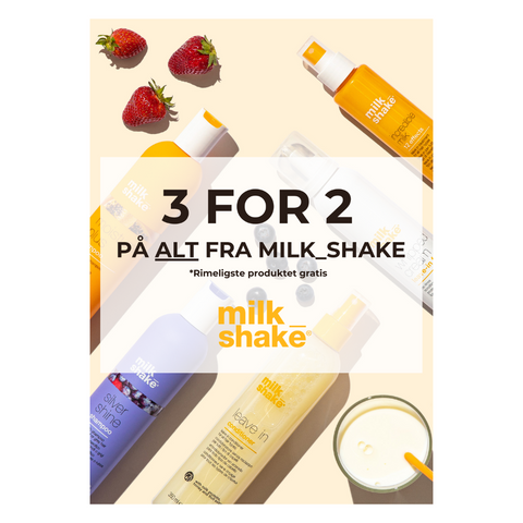 Milk Shake - 3 for 2 plakat gul oppstart