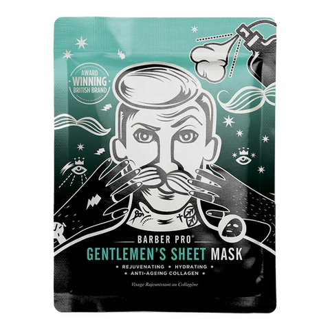 Barber Pro - Gentlemen's Sheet Ansiktsmaske