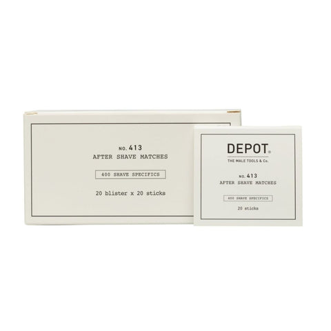 Depot No. 413 - After Shave Matches Box 20stk