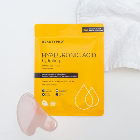 Beauty Pro - Hyaluronic Acid Hydrating Ansiktsmaske