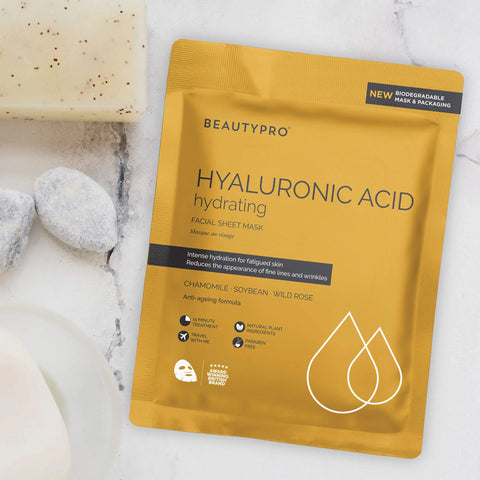 Beauty Pro - Hyaluronic Acid Hydrating Ansiktsmaske