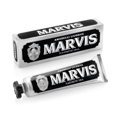 Marvis Tannkrem - Amarelli Licorice Mint