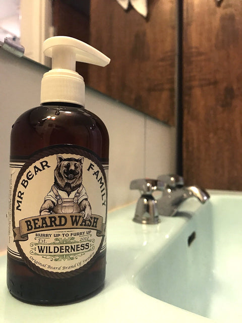 Mr Bear Family - Beard Wash skjeggsjampo (Wilderness)