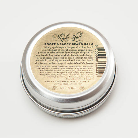 Captain Fawcett's - Ricki Hall Booze & Baccy Beard Balm