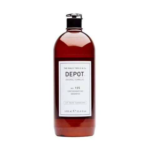 Depot No. 105 - Invigorating Shampoo 1 Liter (salongstørrelse)