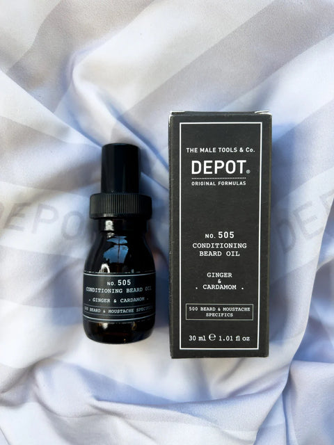 Depot No. 505 - Conditioning Beard Oil: Ginger & Cardamom 30ml