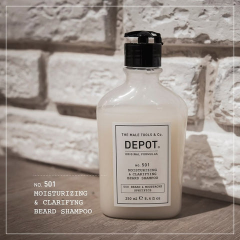 Depot No. 501 - Moisturizing & Clarifying Beard Shampoo