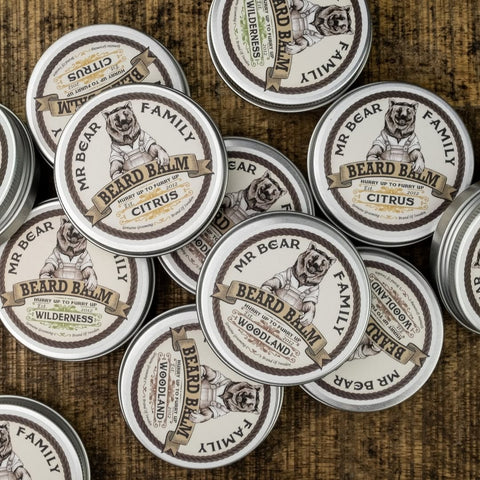 Mr Bear Family - Beard Balm skjeggpomade (Citrus)