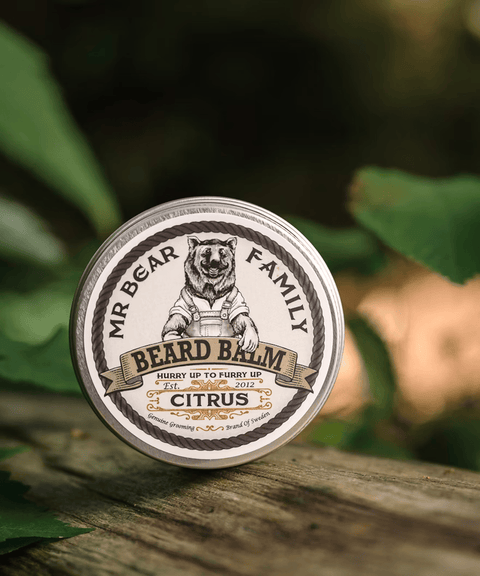 Mr Bear Family - Beard Balm skjeggpomade (Citrus)