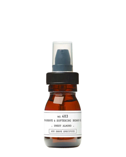 Depot No. 403 - Pre-Shave & Softening Beard Oil: Sweet Almond