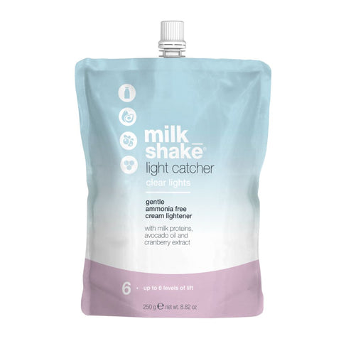 Milk Shake Light Catcher - Clear Lights Ammonia Free Cream Lightener 250g
