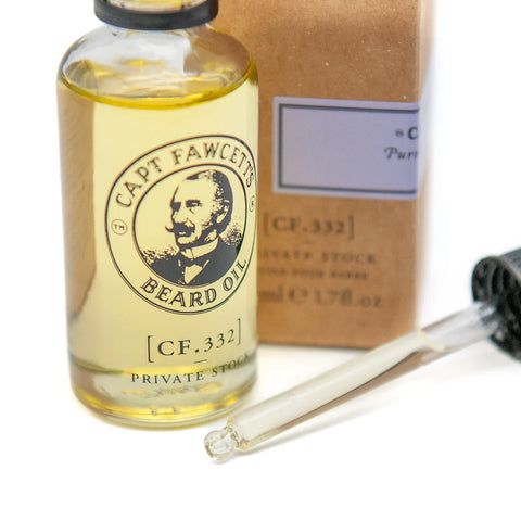 Captain Fawcett's - Private Stock skjeggolje