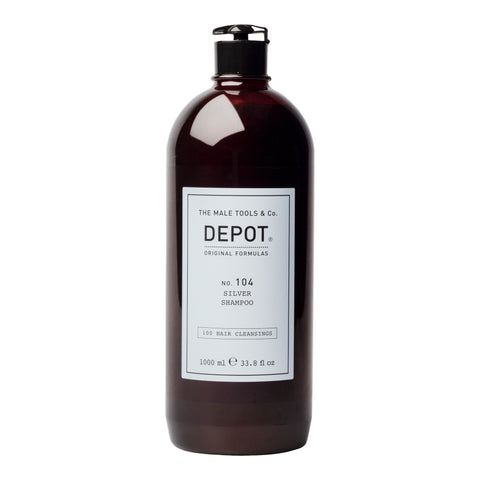 Depot No. 104 - Silver Shampoo 1 Liter (salongstørrelse)