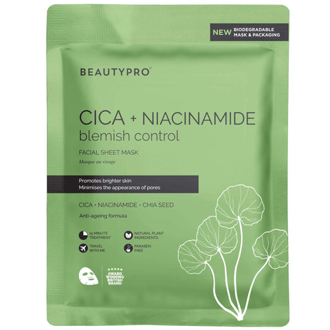 Beauty Pro - CICA + Niacinamide Blemish Control Ansiktsmaske