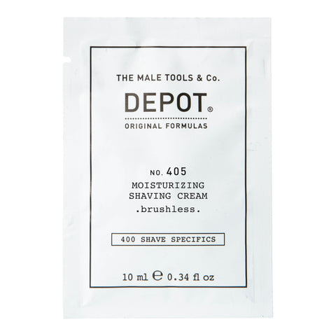 Depot No. 406 - Transparent Shaving Gel (vareprøve)