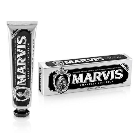 Marvis Tannkrem - Amarelli Licorice Mint