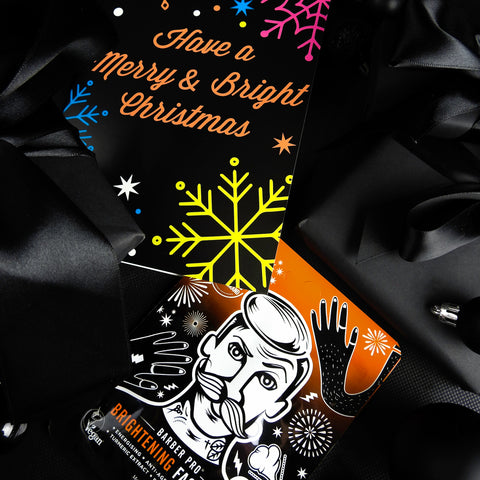 Barber Pro - Christmask Card with Brightening Face Mask (Have a Merry & Bright Christmas) 2022