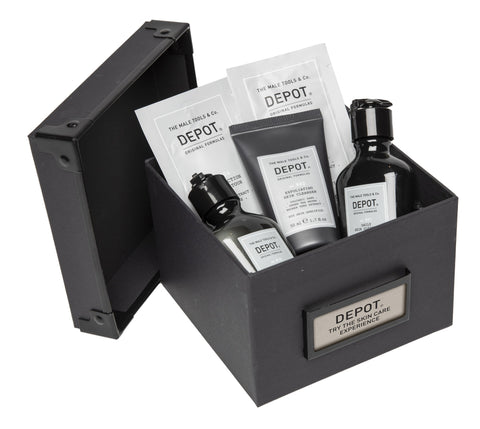 Depot - Set 4 Gift Boxes Black
