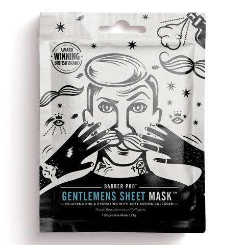Barber Pro - Gentlemen's Sheet Ansiktsmaske