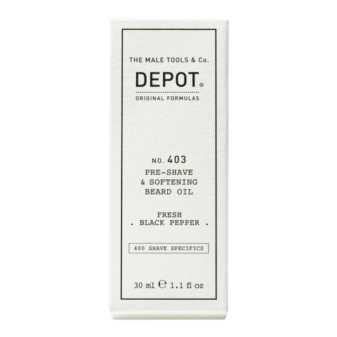 Depot No. 403 - Pre-Shave & Softening Beard Oil