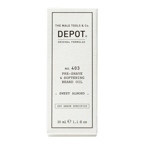 Depot No. 403 - Pre-Shave & Softening Beard Oil
