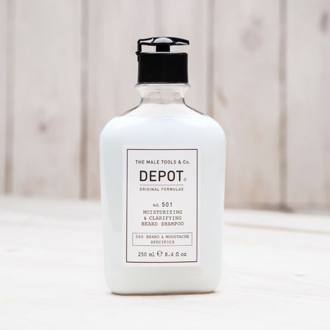 Depot No. 501 - Moisturizing & Clarifying Beard Shampoo