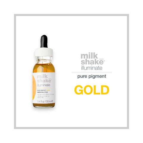Milk Shake Illuminate - Pure Pigment Gold 100 Ml