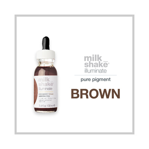 Milk Shake Illuminate - Pure Pigment Brown 100 Ml