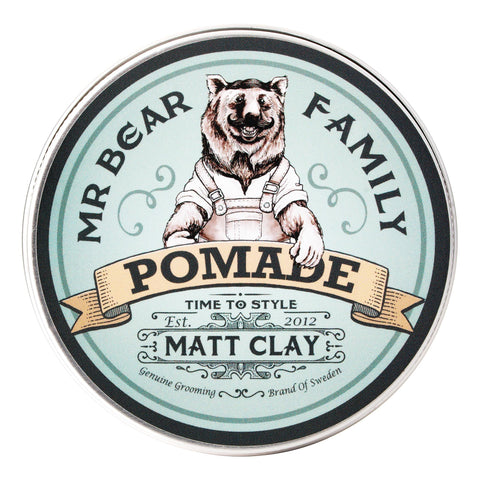 Mr Bear Family - Pomade (Matt clay)