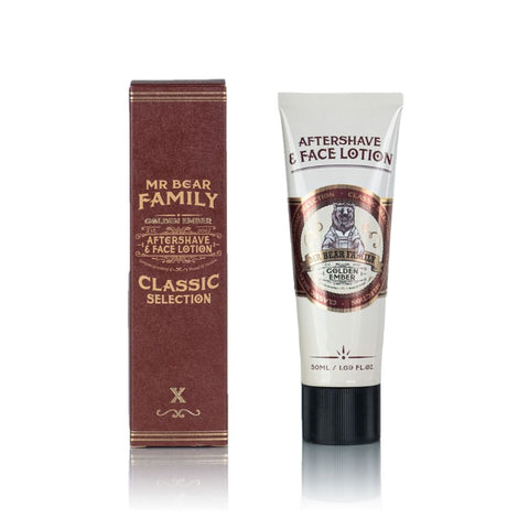 Mr Bear Family - Golden Ember Aftershave & Face Lotion 50ml
